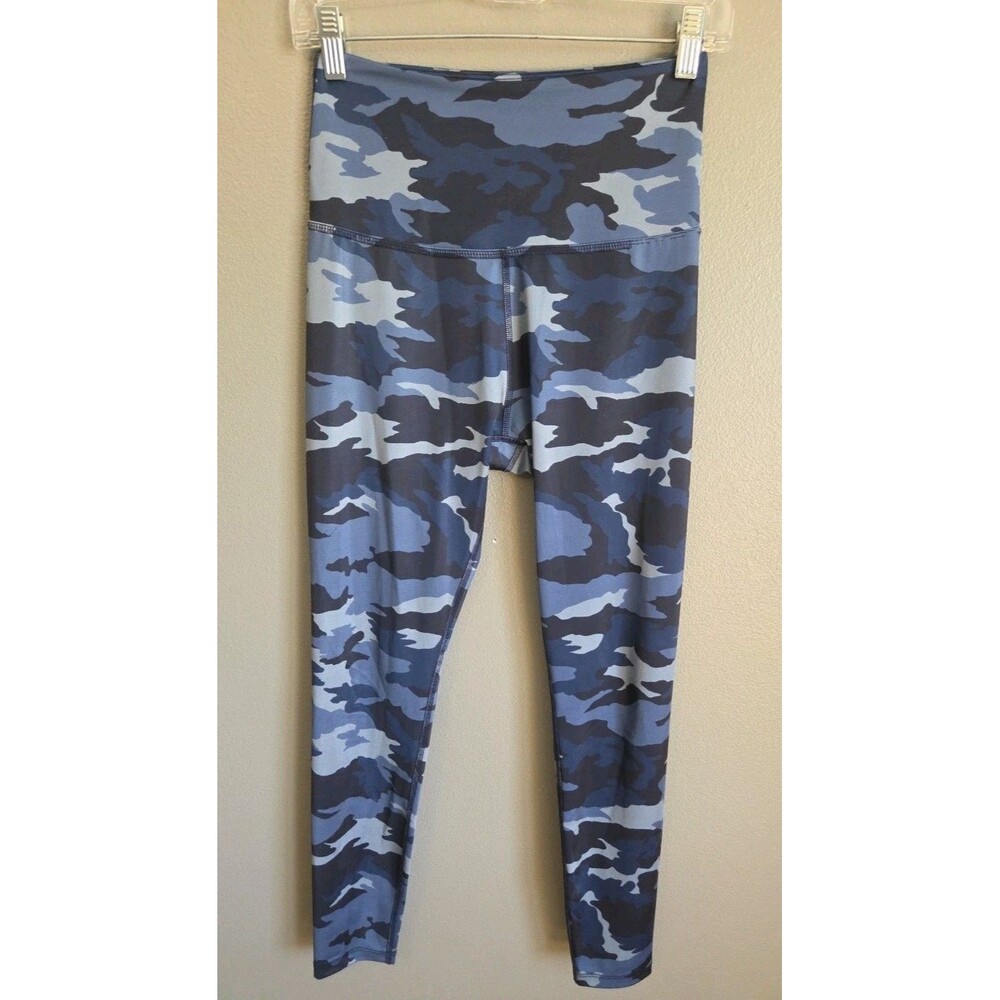 Beyond Yoga | Size Medium | Navy Camo Lux High Waisted Leggings